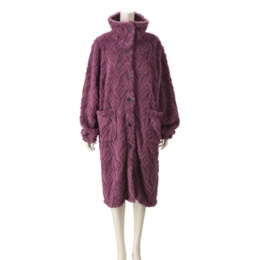 DXブランケット ジャガード織ルームガウン 静電気防止