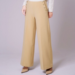 JEWEL MORRY’S 裏起毛ストレッチジョーゼットパンツ