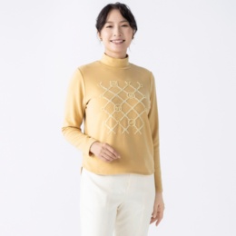 MINHA KILAKILAスパンコール刺しゅうニットプルオーバー