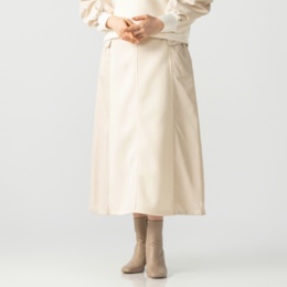 MINHA KILAKILA ダンボールニット&異素材スカート