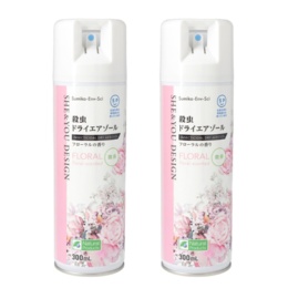 天然由来成分の殺虫ドライエアゾール 300ml×2本