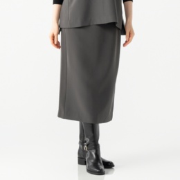 CARRIERE 大人のシンプルナロースカート