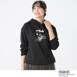 FILA UV PEANUTS コラボ裏シャギーパーカー