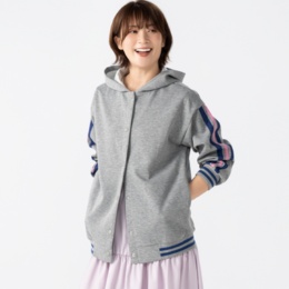 Pixie Heart ダンボールニットパーカーブルゾン