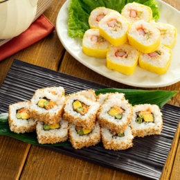 ロール寿司2種 銀鮭スモーク・ツナマヨ 2種 計30個