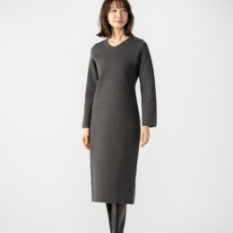 ANGELOS キラキラ2WAYニットワンピース