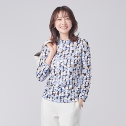 タカシマヤスタイルプリュ 京プリントプルオーバー