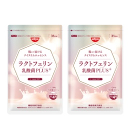 日清食品 ラクトフェリン 乳酸菌PLUS 約62日分