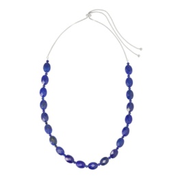  TarTar ラピスラズリチェッカーボードスライドネックレス[エルカ]