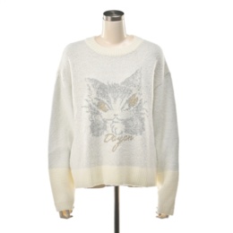 わちふぃーるど ダヤン ジャガードニットプルオーバー