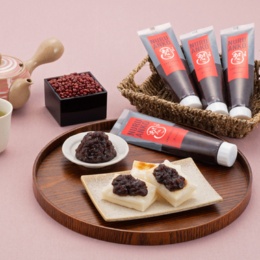 北海道産小豆の粒あんチューブ[140g×4]