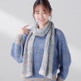 WHITELEY ミックスカラーマフラー