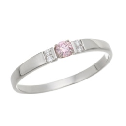 最終値下げ　QVC  18K WG ダイヤモンド　デザインリング　保証書付　③ 最終値下げ QVC 18K WG ダイヤモンド デザインリング 保証書付