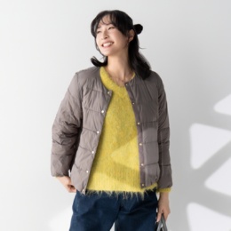 MERCI GRACE撥水防風洗えるショート丈中わたコート