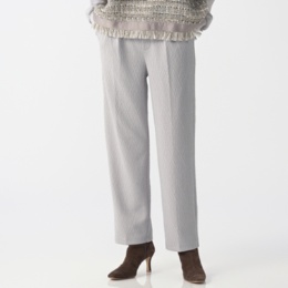 Remite ストレッチジャガードテーパードパンツ