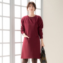 Provador もふもふ 裏毛布 ロングチュニック