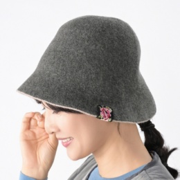 レイクアルスター シェニール使いリバーシブルクロッシェ