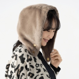 Pixie Heart ファー調フード