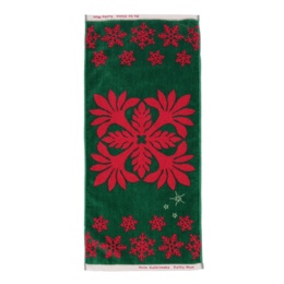 キャシーマム アイランドスタイル（KathyMom IslandStyle） キャシーマム クリスマスフェイスタオル 約34×80cm