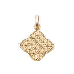 マエストロ 18KYG リバーシブルフラワーペンダントヘッド