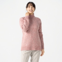 タカシマヤスタイルプリュ ミックスヤーンプルオーバー