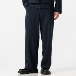 Lucca Uomo alla moda フロント切り替えパンツ