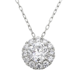 ナミビア産ダイヤモンドPT950ペンダント1.0ctUP