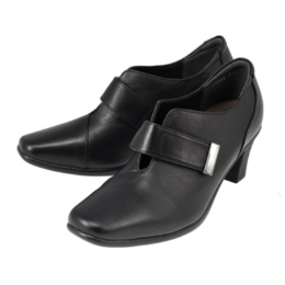 ビューフォート ヒールアップエレガントレザーシューズ