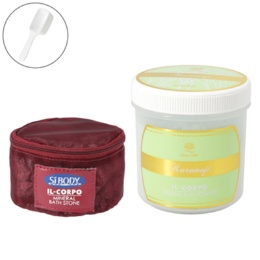 イルコルポ ミネラルバスストーン＋バスパウダーセット