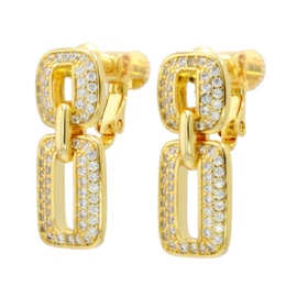 TarTar CZラグジュアリーイヤリング/ピアス[クリスティナ]