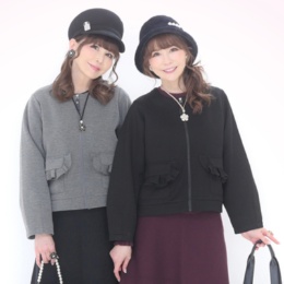 &LOVE ポケットふりるブルゾン