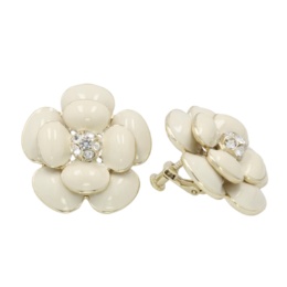 &LOVE HAPPYカメリアキラキライヤリング