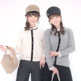 &LOVE 滑らかタッチで心地良いキラキラリボントップス