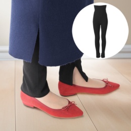 エニワイズ やわらかフィットスリムレギンス