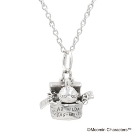 ムーミン シルバー925箱の中のリトルミイペンダント