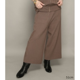 Anne Coquine 選べる股下コアスパニットガウチョパンツ