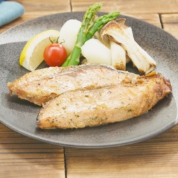 レンジでこんがり焼魚 銀鮭焦がしバター風味8切