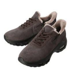  お散歩美人ハンズフリーエコファーダブルエアソールスニーカー