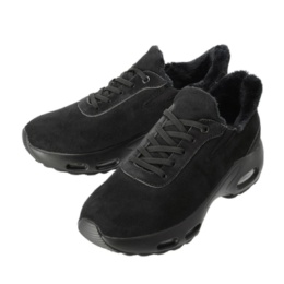 お散歩美人ハンズフリーエコファーダブルエアソールスニーカー