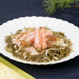 函館丸心 カニ入り贅沢松前漬 [280ｇ×2]