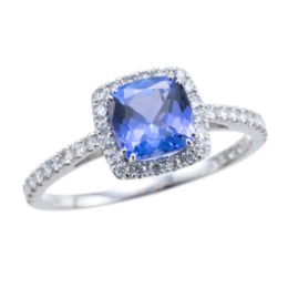  タンザナイト PT900 リング 1.0ctUP [AAAAAカラー]