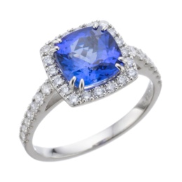  タンザナイト PT900 リング 2.0ctUP [AAAAAカラー]