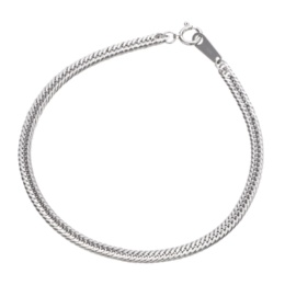 純PT トリプル喜平Vカットチェーン ブレスレット 3.0mm幅