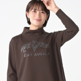 KidsAngel フライングハートプリントプルオーバー