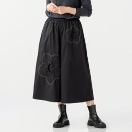 KawaiOkada 花モチーフワイドパンツ