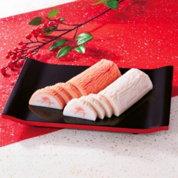  正月蒲鉾「寿」紅白 無澱粉 2本
