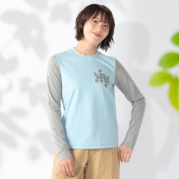 KiKKi 袖配色プルオーバー