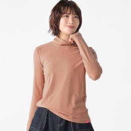 KiKKi 起毛ストレッチハイネックインナー