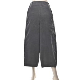 KiKKi モールスキンコクーンシルエットパンツ