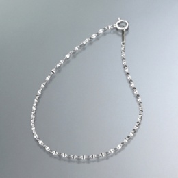 マエストロ 純プラチナ リーフペタルチェーン ブレスレット